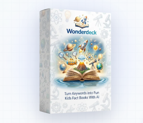 WonderDeck turns one keyword into a complete book